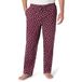 Amazon Essentials Heren Geweven Pyjamabroek met Rechte Pasvorm