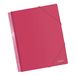 Geore documentenmap met 40 hoezen (80 micron), A4, spiraalbinding, rood