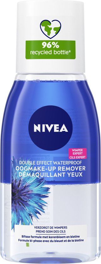 NIVEA Double Effect Waterproof Eye Make-up Remover - 125ml