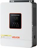 VEVOR 3000w Hybride Omvormer, 24V DC Naar 230V AC, met Geïntegreerde 80A Mppt Zonne-Laadregelaar