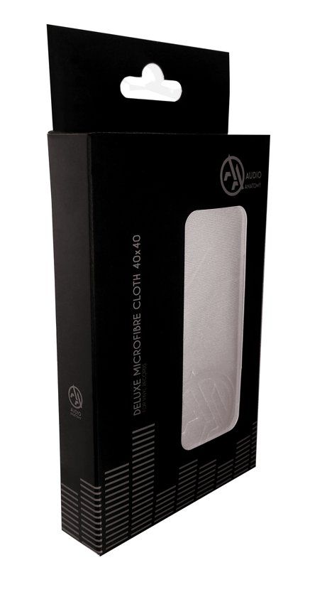 audio anatomy Cloths-DeLuxe Microfiber Cloth - 40 x 40 cm - Premium quality fibers
