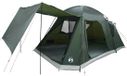 vidaXL Tunneltent 8-persoons Legergroen Polyester