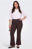ONLY CARMAKOMA ONLY broek flared Black Coffee