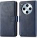 imoshion Hoesje - Geschikt voor Oppo Find X8 Pro - Luxe Bookcase - Donkerblauw