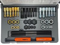 Lang A&E tools 40-delige set draadreparatie tappen en snijmoeren LANG, metrisch en Sae