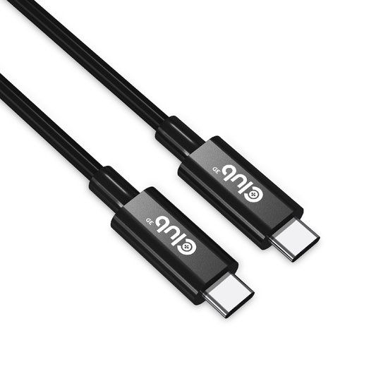 Club 3D USB-C® 40Gbps Cable 8K60Hz or 4K120Hz, PD 240W(48V/5A) EPR M/M 3m