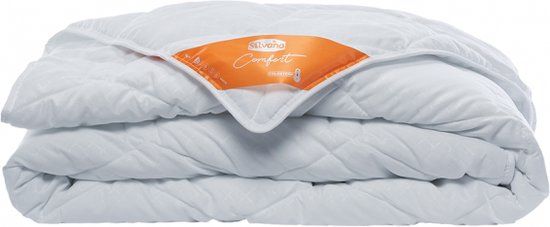 Silvana Royale Light Oranje 200 x 200 cm Tweepersoons All year dekbed enkel Dons Anti-allergie