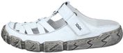 Rieker Dames clogs Basic wit Leer Sleehak 39