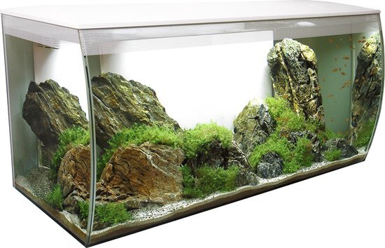 Fluval Flex Aquariumset - 123 L aquarium wit wit