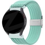 Bandz Garmin Venu 2 Plus gevlochten nylon band (turquoise)