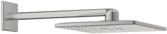 GROHE Rainshower Hoofddouche + Arm Vierkant Supersteel