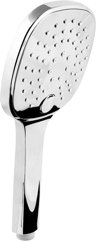 Cornat Handdouche "Celletta" - 116,5 mm kopdiameter - verchroomd - 3 straalsoorten