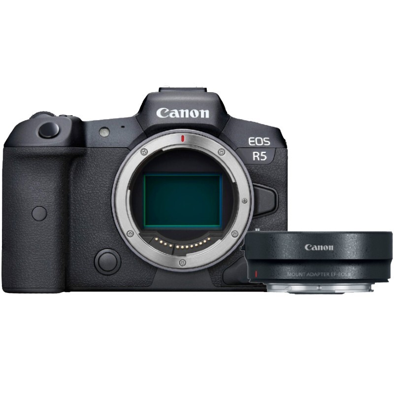 Canon Canon EOS R5 + EF - RF Mount Adapter