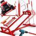 MASKO® cric pour tracteur-tondeuse 400kg levage pour tracteur-tondeuse avec adaptateur