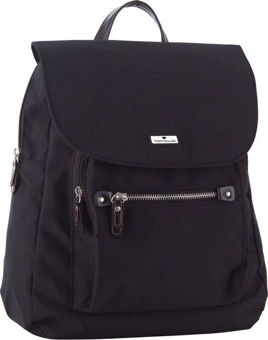TOM TAILOR Rina Backpack Black Zwart