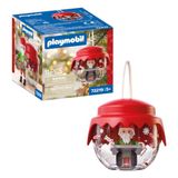 PLAYMOBIL Kerstmis kerstbal bakker feestelijke verzamelbal met kerstman en koekjesaccessoires voor kinderen vanaf 5 jaar 72219