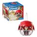 PLAYMOBIL Kerstmis kerstbal bakker feestelijke verzamelbal met kerstman en koekjesaccessoires voor kinderen vanaf 5 jaar 72219