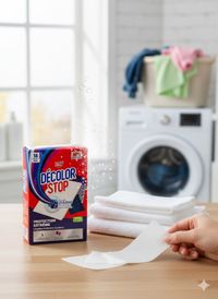 Decolor Décolor Stop 2 x XXL 18 Wasdoekjes – Extreme Kleurbescherming – Anti-Kleurdoorloop – Beschermt Kleding & Behoudt Kleuren