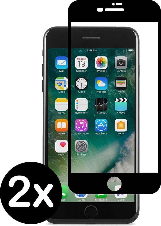 Screenprotector for iPhone SE (2020) - Tempered Glass - 2 Pack