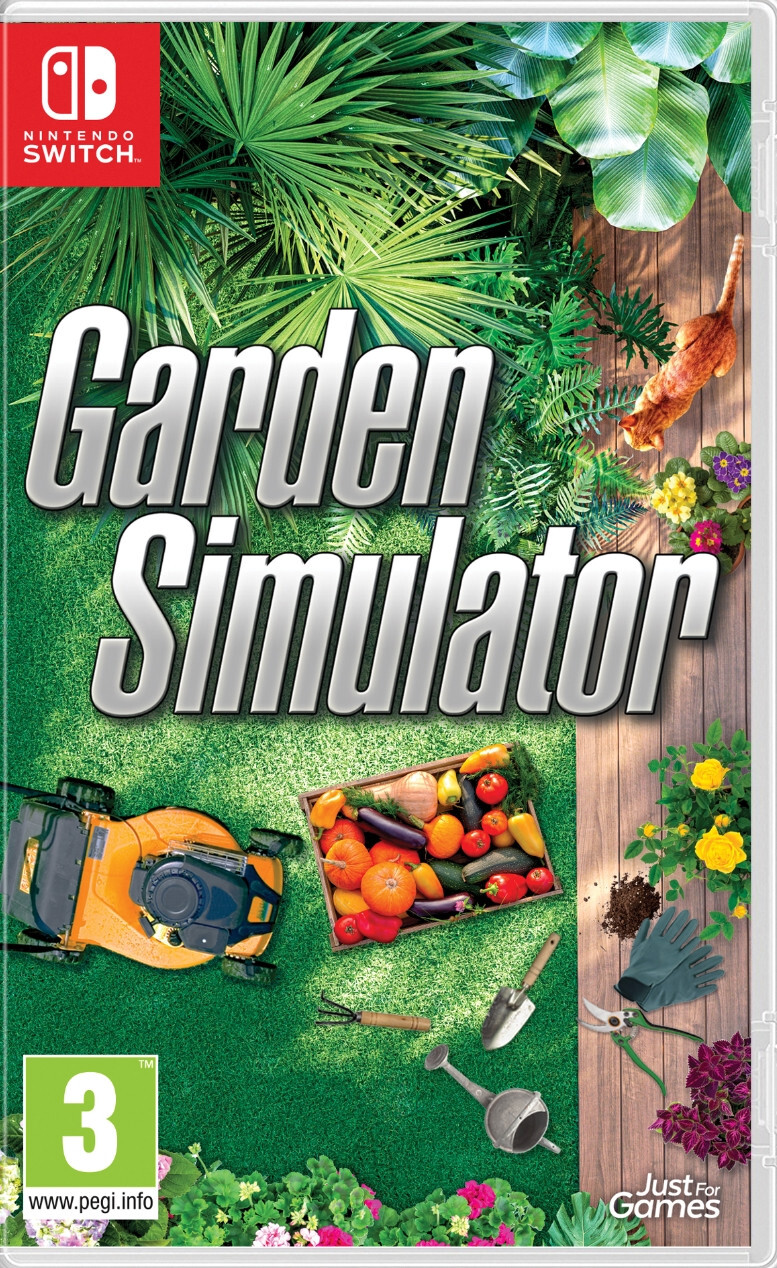 Just for Games garden simulator Nintendo Switch