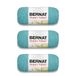 Bernat Super Value Garen, blauw (Aqua), 3 stuks, 198 g, acryl - #4, medium (kamgaren), 389 meter, voor breien en haken