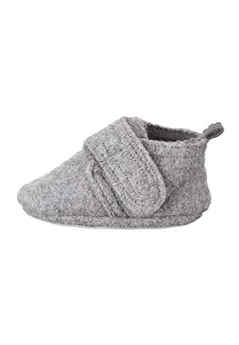 Sterntaler Unisex baby kruipschoen slippers - rookgrijs - 23/24 EU