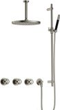 Hotbath Cobber - CW7067 - Inbouw Regendoucheset - Geborsteld Nikkel