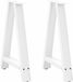 Syfax Eettafelpoten 2 st A-vormig 50x(72-73) cm staal wit