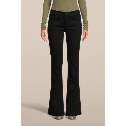 LTB FALLON Flared Jeans - Black Washed Denim