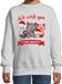 Bellatio Decorations Kersttrui / sweater - voor jongens/meisjes - we wish you - grijs - Kerst poesjes - katten - dieren 110/116