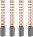 Solidchoice Stratify Commerce Kohleborstelsset voor Naaimachine - 2 Paar 4 x 10 x 5 mm