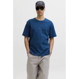 JACK & JONES CORE regular T-shirt donkerblauw