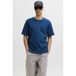 JACK & JONES CORE regular T-shirt donkerblauw