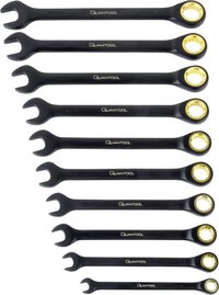 Brüder Mannesmann Quantool Q25210 Engelse sleutelset 10-delig - 8 - 19 mm