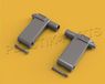 plastik-parts Braas Atelier BA Grey Window Handle for Skylights, Window Console, Replacement Parts