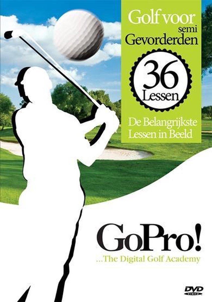 SOURCE 1 Gopro - De 36 Belangrijkste Golflessen In Beeld Semi - Gevorderden (DVD)