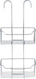Wenko Doucherek Milo 2-laags RVS glanzend 25x55cm
