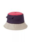 SealSkinz Lynford Waterproof Womens Colour Block Canvas Bucket Hat NavyPinkCr