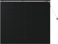 vidaXL Venetiaanse jaloezie zwart 150 x 130 cm 35 mm