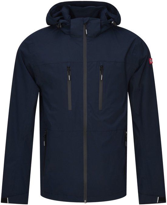Nordberg Dan Heren Softshell Mj02301-nd - Kleur Blauw - Maat 3XL