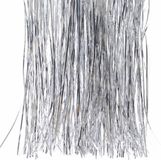 Decoris Kerstboom Folie Slieren - Zilver - 50 cm - 2 Stuks