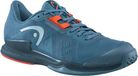 HEAD Blue and Orange Head Sprint Pro 3.5 273042 BSOR Padel Shoes Men's 38.5
