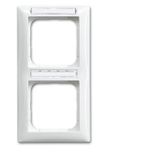 Busch-Jaeger 2CKA001754A4552 Frame Frame 2-voudig Zuiver wit (RAL 9010), Wit 1 stuk(s)