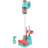 CLEMENT CLEMENTINE - Draadloze stofzuiger met accessoires - Imitatiespel - 110401 - Blauw - Kunststof - Huishouden - Speelgoed voor kinderen - Reiniging - Batterijen niet inbegrepen - 67 cm x 18 cm - Vanaf 3 jaar