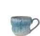 Bloomingville Mug earthenware blue Nara 350ml