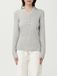 DONDUP Polo Femme Gris