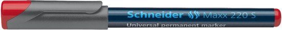 Schneider Schrijfwaren Schneider Maxx 220 S universele marker rood (10 stuks)