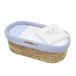 Cambrass Panier Moïse Coton, Polyester Bleu