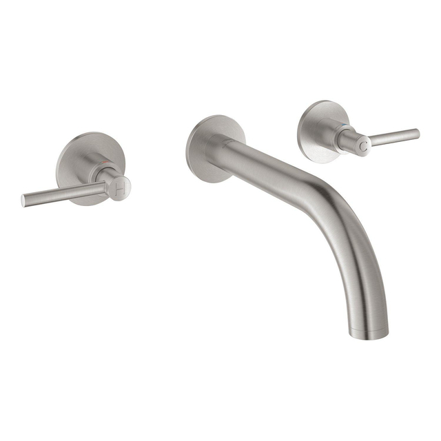 Grohe Grohe Atrio M-size 3-gats wandmengkraan supersteel 20662DC0