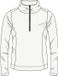 Brunotti Misma Dames Fleece Pully - Wit - XS